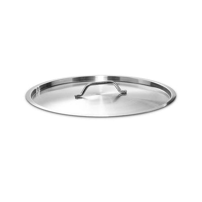 SOGA 45cm Top Grade Stockpot Lid Stainless Steel Stock pot Cover Payday Deals