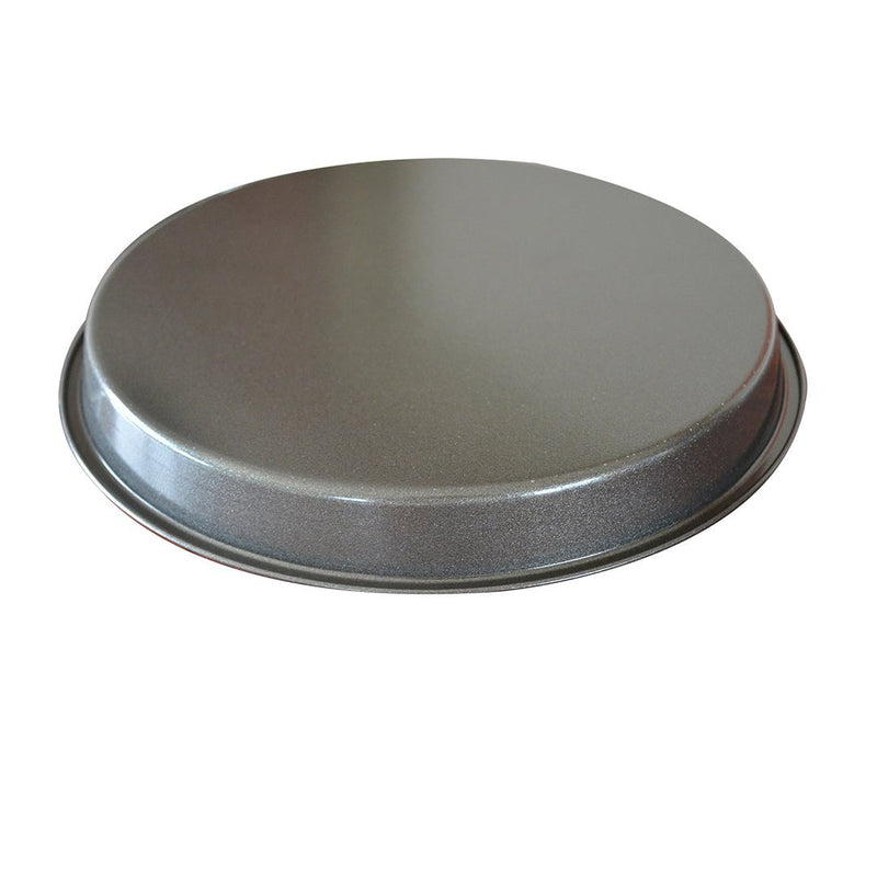 SOGA 6X 10-inch Round Black Steel Non-stick Pizza Tray Oven Baking Plate Pan Payday Deals