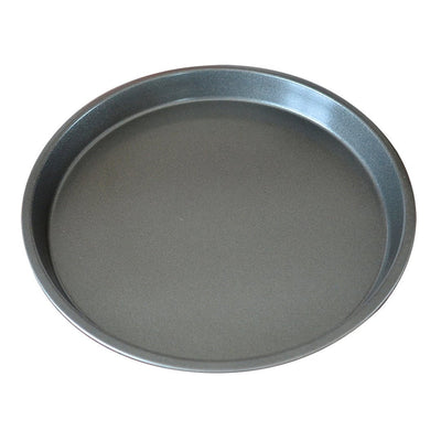 SOGA 8-inch Round Black Steel Non-stick Pizza Tray Oven Baking Plate Pan Payday Deals