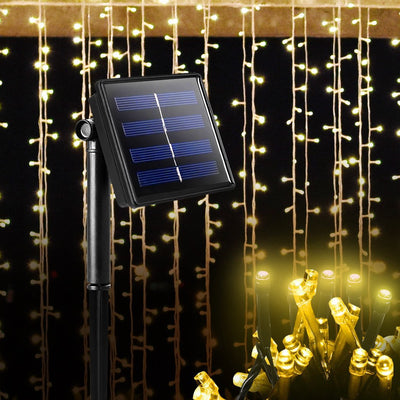 Solar Powered Fairy String Lights Outdoor Garden Party Wedding Xmas AU Payday Deals
