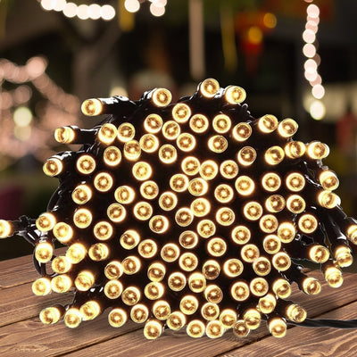 Solar Powered Fairy String Lights Outdoor Garden Party Wedding Xmas AU Payday Deals