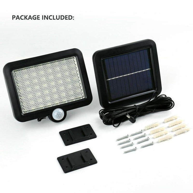 Solar Powered Light Patio Outdoor Motion Sensor Wall Lamp Payday Deals