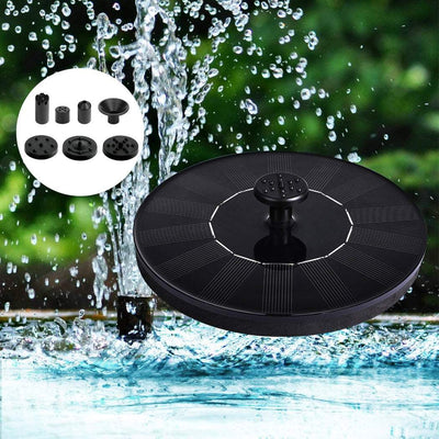 Solar Powered Water Fountain Power Floating Kit Garden Pond Pool Bird Bath Panel Payday Deals