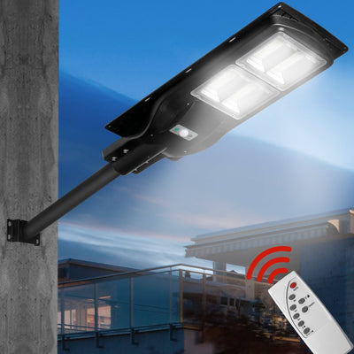 Solar Sensor LED Street Lights Flood Garden Wall Light Motion Pole Outdoor 120W Payday Deals