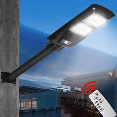 Solar Sensor LED Street Lights Flood Garden Wall Light Motion Pole Outdoor 60W