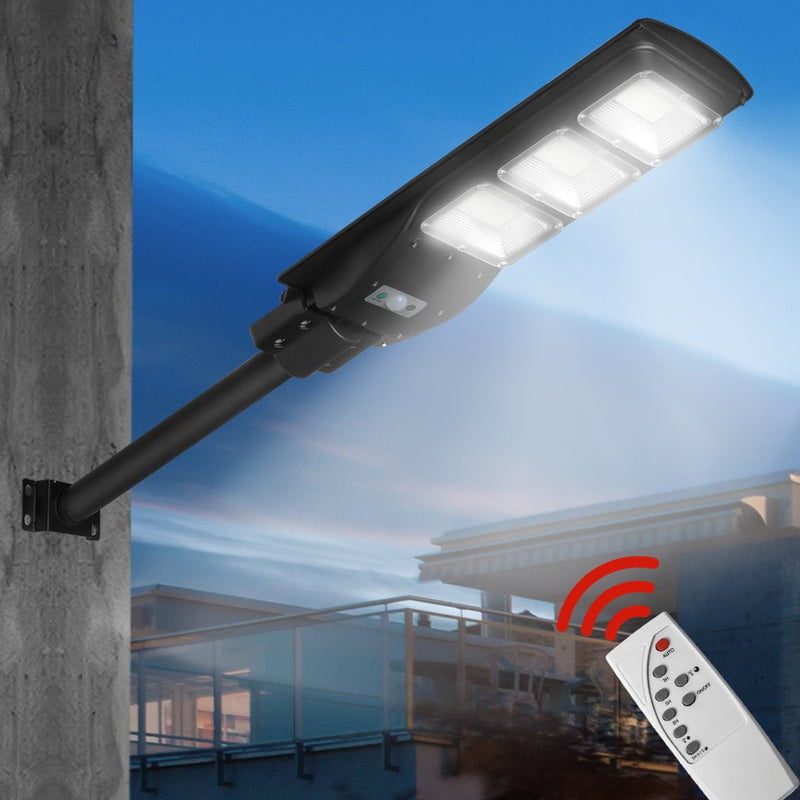 Solar Sensor LED Street Lights Flood Garden Wall Light Motion Pole Outdoor 90W Payday Deals