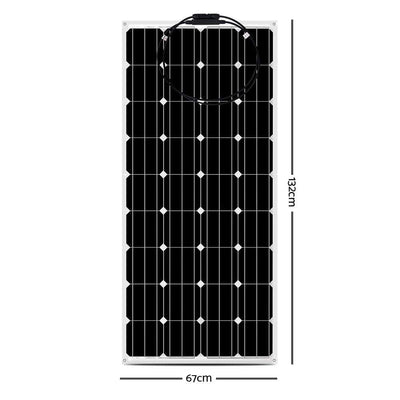 Solraiser 180W Water Proof Flexible Solar Panel