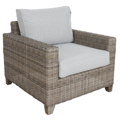 Sophy 1 Seater Wicker Rattan Outdoor Sofa Chair Lounge Payday Deals