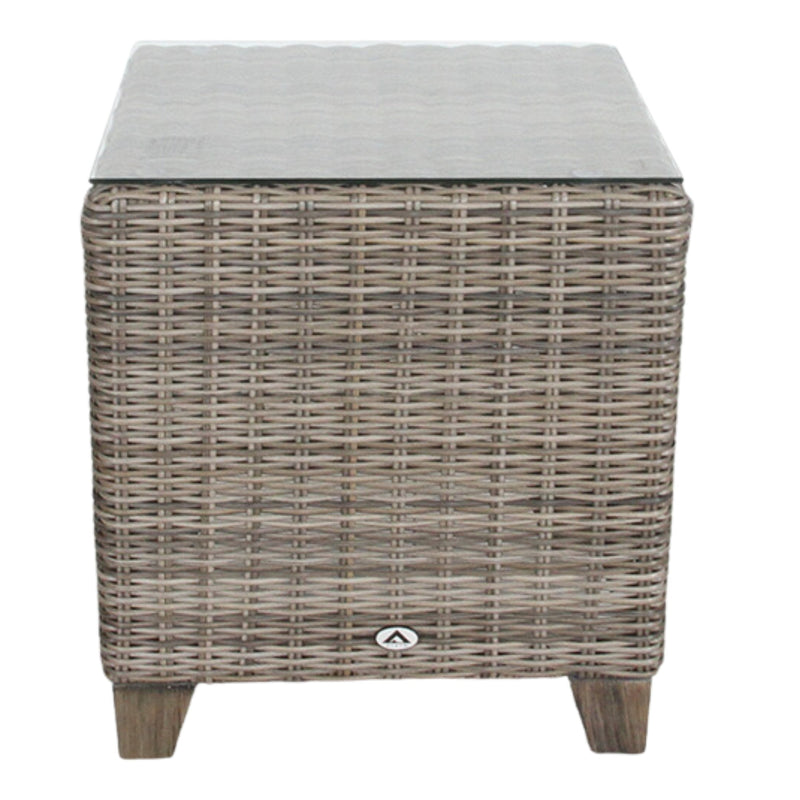 Sophy 50cm Wicker Rattan Outdoor Side Table Payday Deals