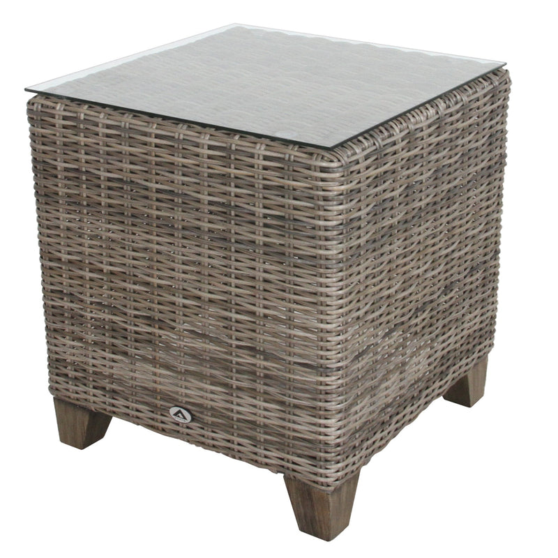 Sophy 50cm Wicker Rattan Outdoor Side Table Payday Deals