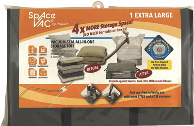 Space Vac Extra Large Vacuum-Seal Under Bed Storage Tote Payday Deals