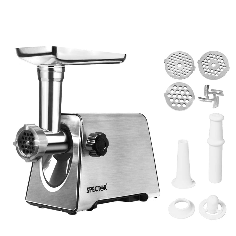 Spector 2500W Electric Meat Grinder Mincer Machine Sausage Filler Kibbe Maker Payday Deals