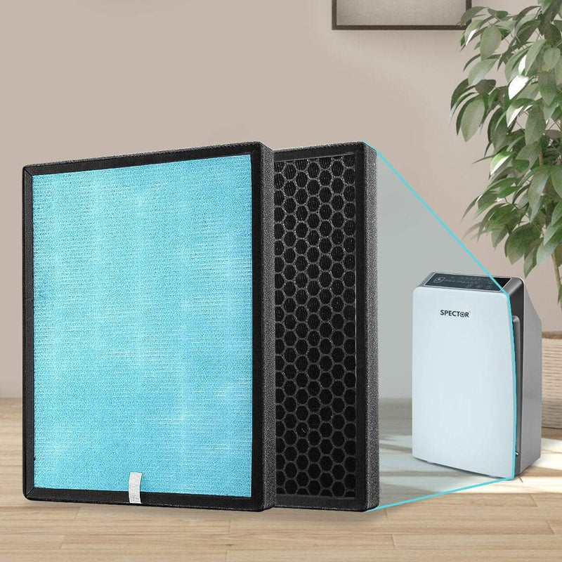 Spector Air Purifier Replacement Filter HEPA Filters Carbon 5 Layer Payday Deals