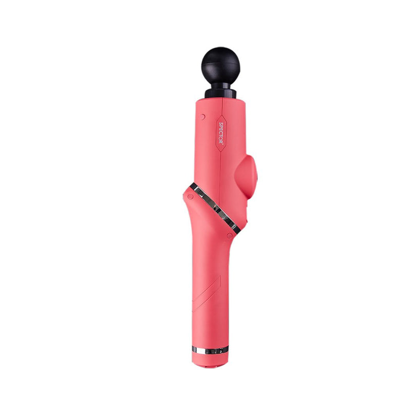 Spector Massage Gun 90° Rotatable Deep Tissue Percussion Muscle Vibrating Pink Payday Deals