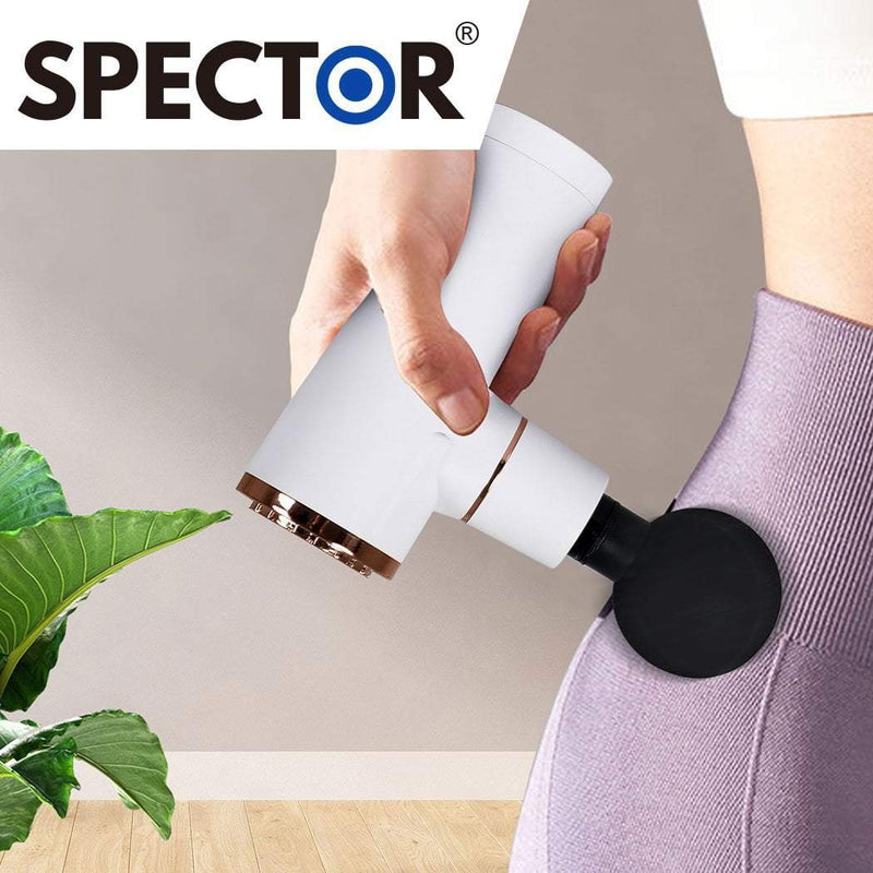 Spector Massage Gun Massager Muscle Vibrating Relaxing Tissue Percussion USB