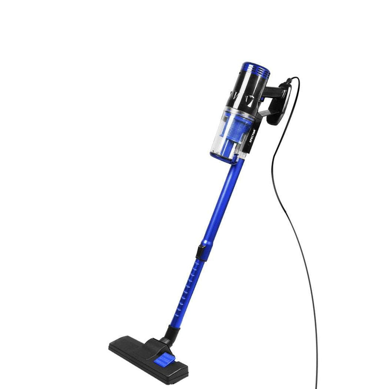 Spector Vacuum Cleaner Corded Stick Handheld Handstick Bagless Cae Vac 400W Blue Payday Deals