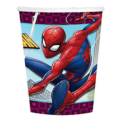 Spiderman Party Supplies Webbed Wonder Party Cups 8 Pack