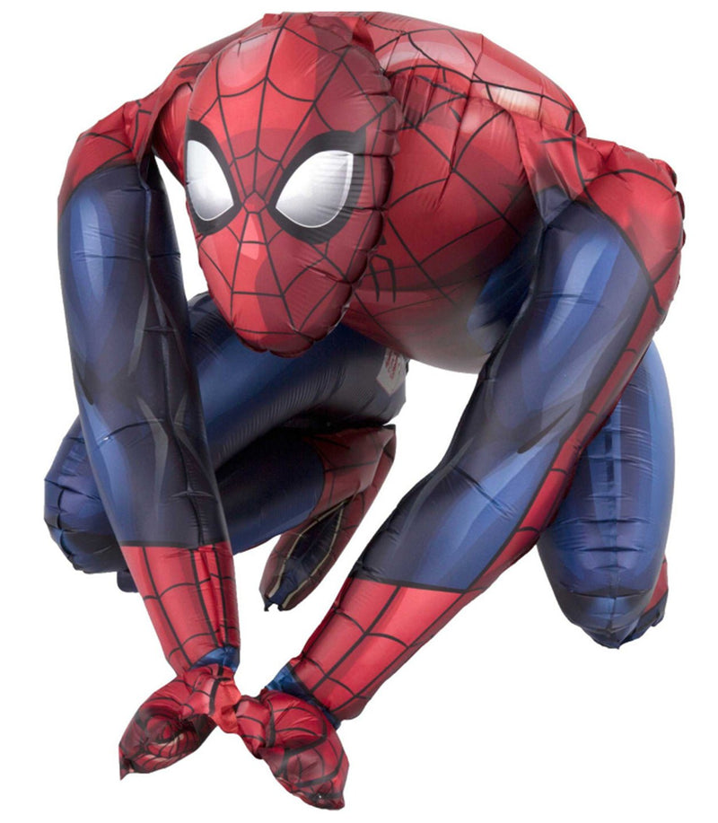 Spiderman Sitting Décor Air Fill Foil Balloon Payday Deals