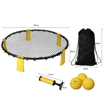 Spikeball Kit Spike Ball Set Outdoor Game Garden Beach Net Mini Volleyball Sport Payday Deals