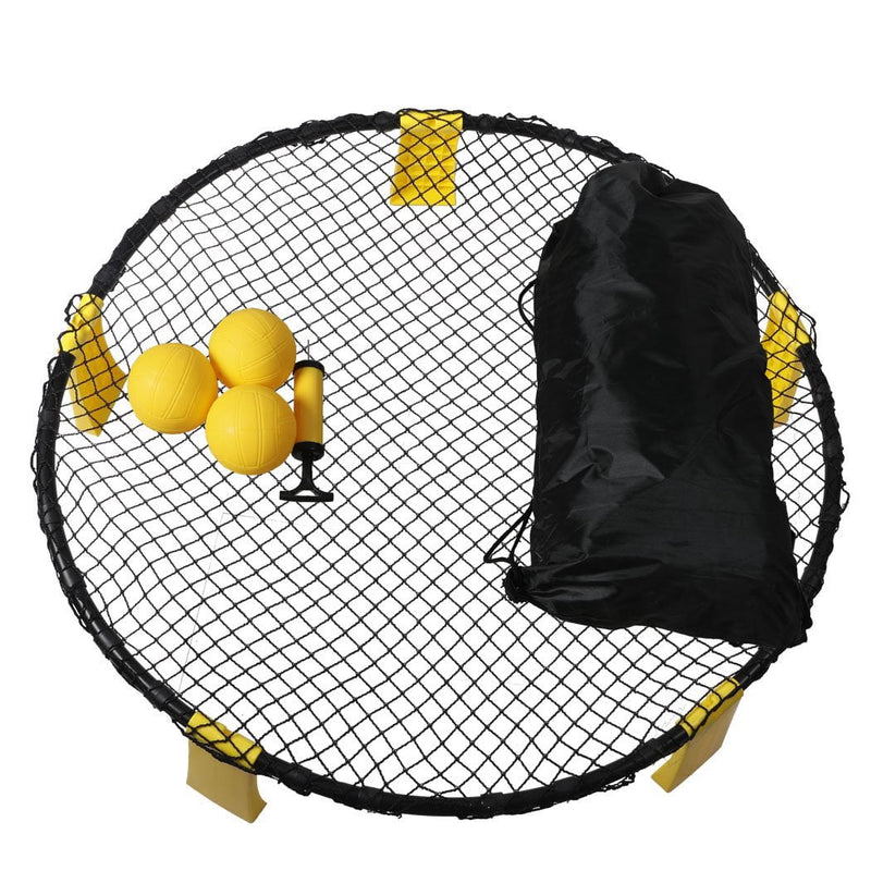 Spikeball Kit Spike Ball Set Outdoor Game Garden Beach Net Mini Volleyball Sport Payday Deals