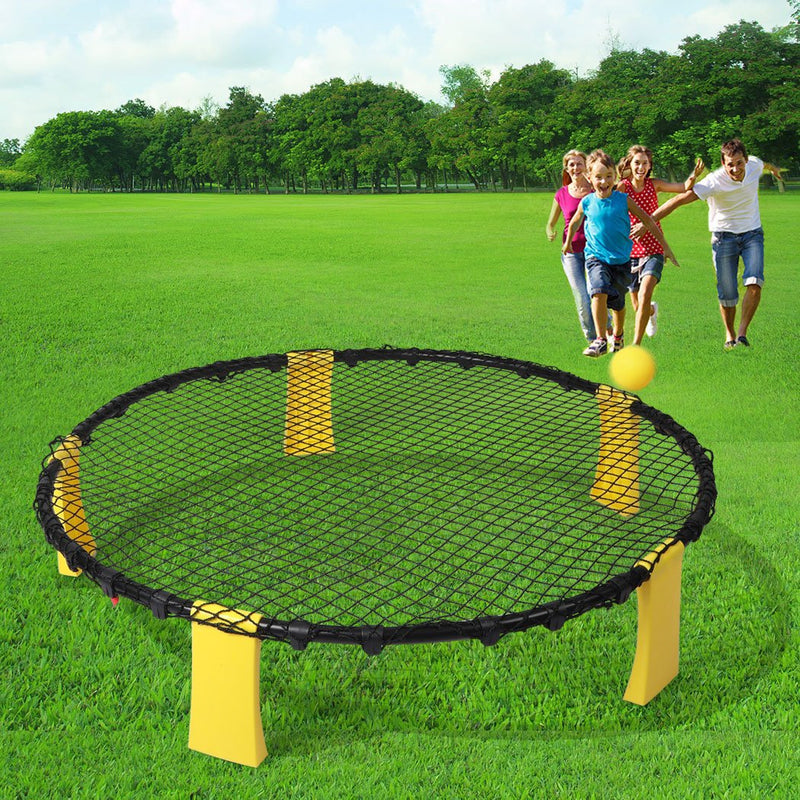 Spikeball Kit Spike Ball Set Outdoor Game Garden Beach Net Mini Volleyball Sport Payday Deals