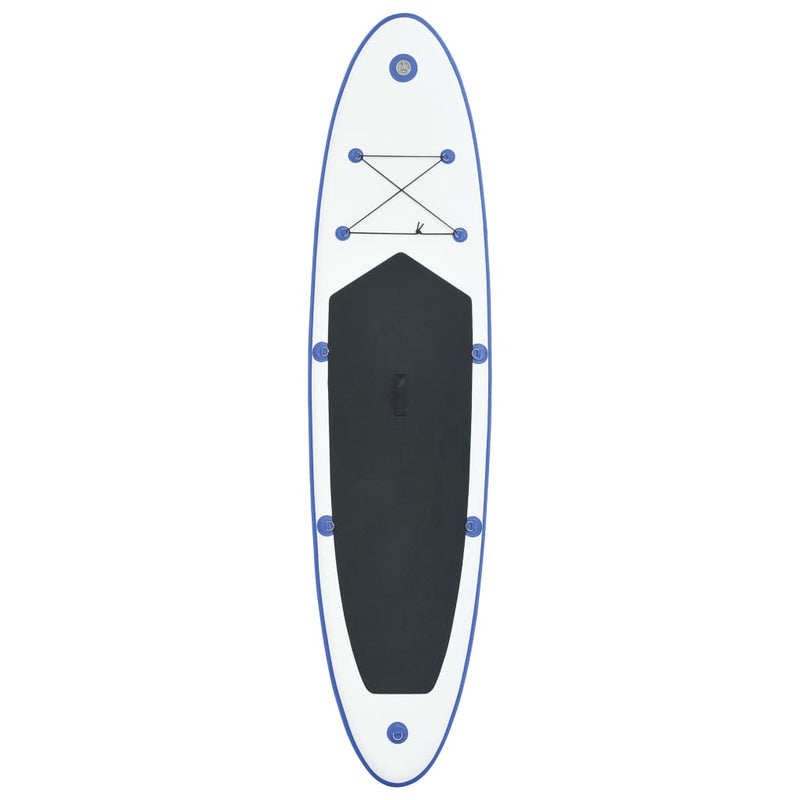 Stand Up Paddle Board Set SUP Surfboard Inflatable Blue and White Payday Deals
