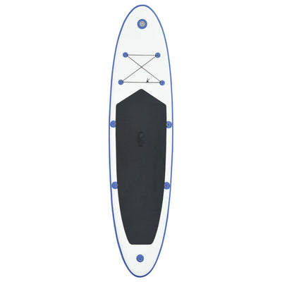 Stand Up Paddle Board Set SUP Surfboard Inflatable Blue and White Payday Deals