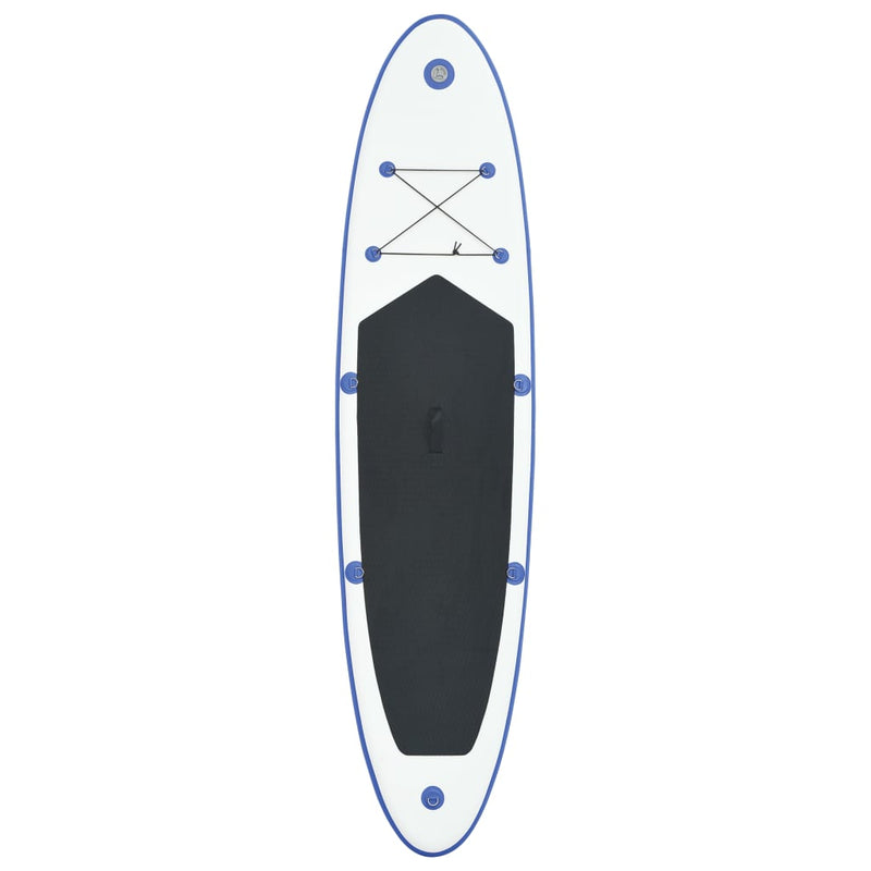 Stand Up Paddle Board Set SUP Surfboard Inflatable Blue and White Payday Deals