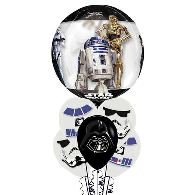 Star Wars Classic Clear Orbz Balloon Party Pack