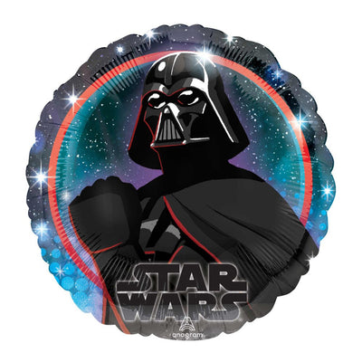 Star Wars Galaxy Darth Vader Round Foil Balloon
