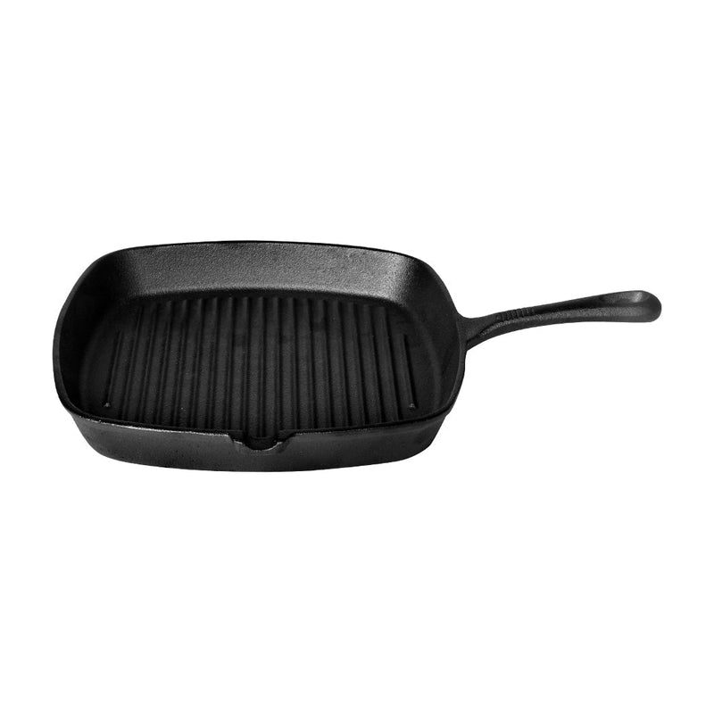 Steak Frying Pan Food Meals Gas Induction Cooker Kitchen Cooking Pot Cast Iron Payday Deals