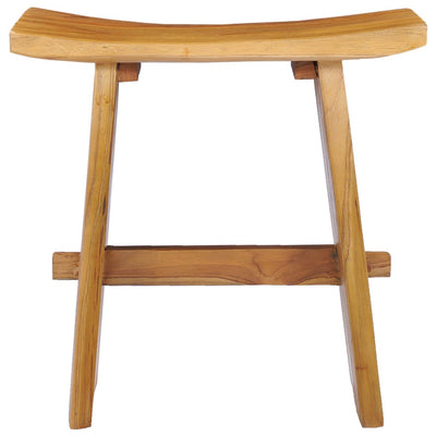 Stool Solid Teak Wood Payday Deals