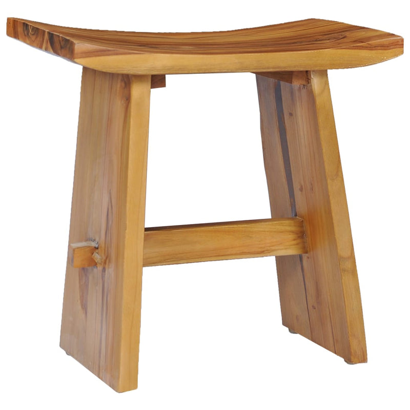 Stool Solid Teak Wood Payday Deals