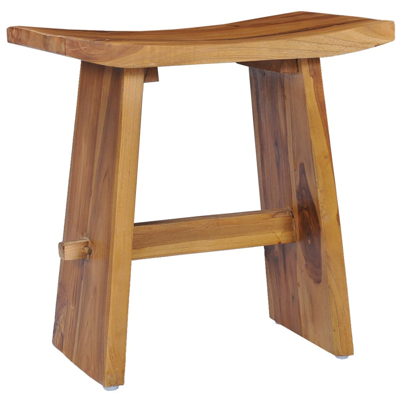 Stool Solid Teak Wood Payday Deals