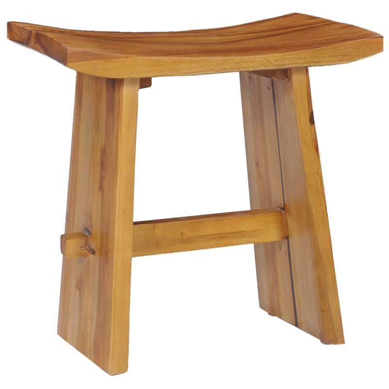 Stool Solid Teak Wood Payday Deals