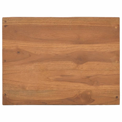Storage Cabinet 40x30x76 cm Solid Teak Wood Payday Deals