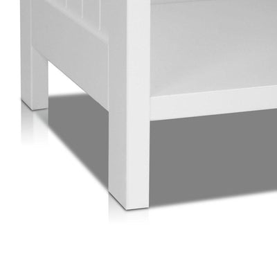 Storage Cabinet with Drawer White