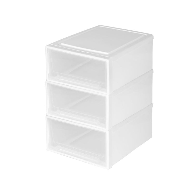 Storage  Drawers Set Cabinet Tools Organiser Box Chest Drawer Plastic Stackable Payday Deals