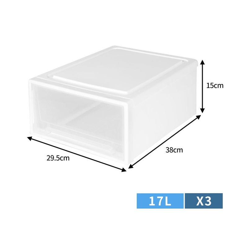 Storage  Drawers Set Cabinet Tools Organiser Box Chest Drawer Plastic Stackable Payday Deals