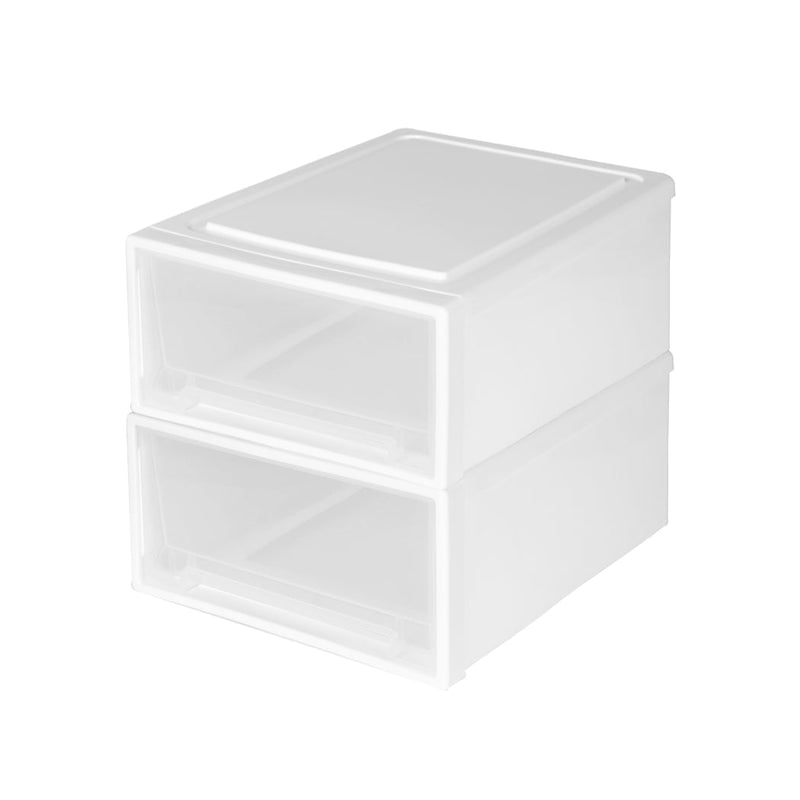 Storage  Drawers Set Cabinet Tools Organiser Box Chest Drawer Plastic Stackable L Payday Deals