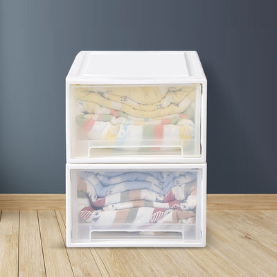 Storage  Drawers Set Cabinet Tools Organiser Box Chest Drawer Plastic Stackable L Payday Deals