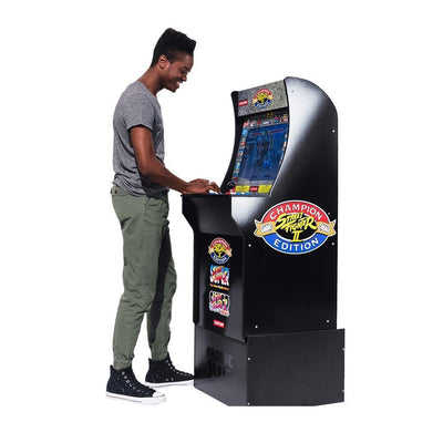 Street Fighter Retro Arcade Machine Arcade1Up Game Cabinet 3 games in 1 17' LCD