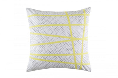 Strobe Yellow European Pillowcase by Kas Room