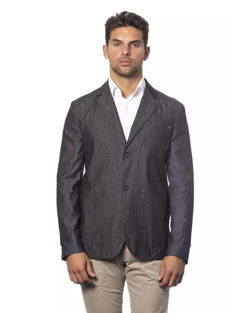 Structured Wool Blend Blazer 54 IT Men Payday Deals