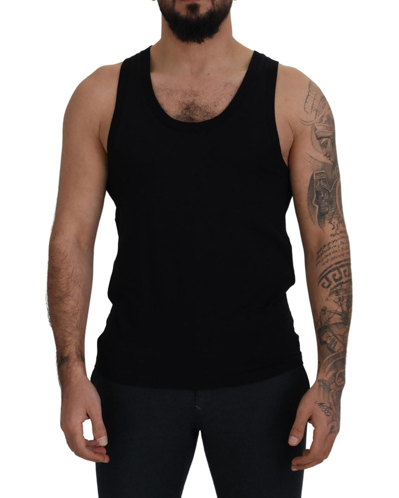 Stunning Dolce &amp; Gabbana Tank Top T-Shirt 48 IT Men Payday Deals