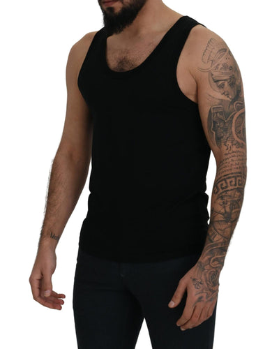 Stunning Dolce &amp; Gabbana Tank Top T-Shirt 48 IT Men Payday Deals