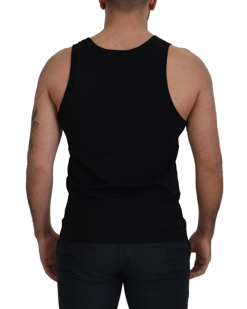 Stunning Dolce &amp; Gabbana Tank Top T-Shirt 48 IT Men Payday Deals