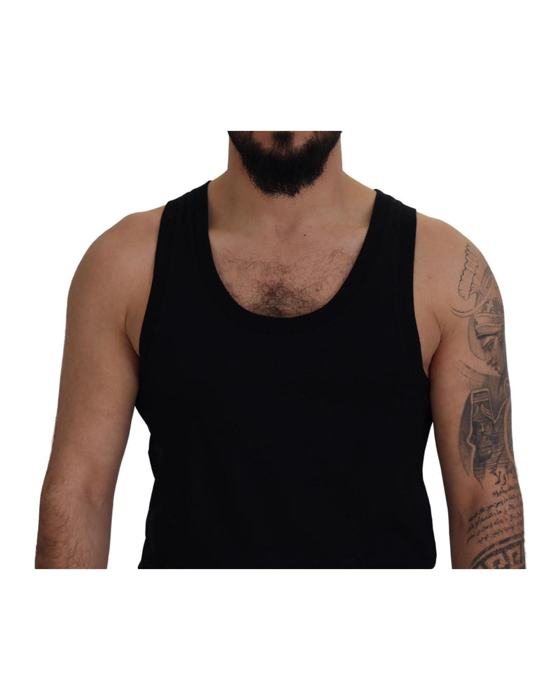 Stunning Dolce &amp; Gabbana Tank Top T-Shirt 48 IT Men Payday Deals