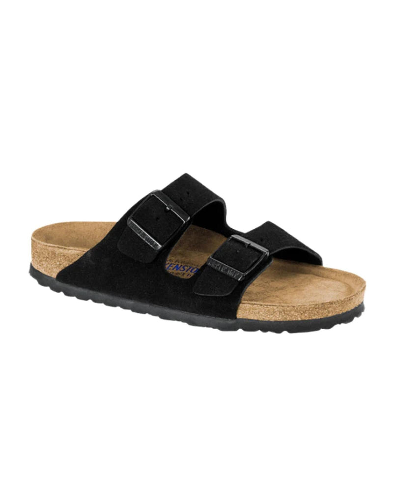 Suede Footbed Sandals with Adjustable Buckles - 37 EU Payday Deals