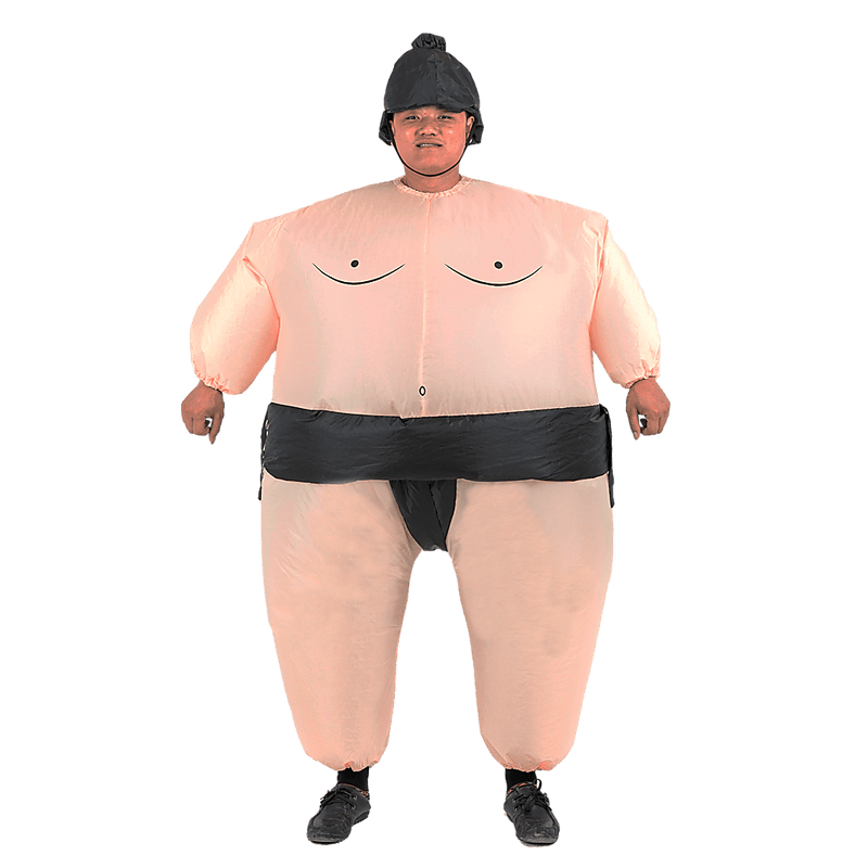 SUMO Fancy Dress Inflatable Suit -Fan Operated Costume Payday Deals